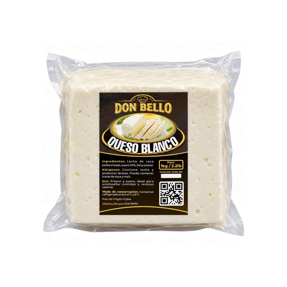 Queso blanco Don Bello (1 kg / 2.2 lb) - Miniatura 1