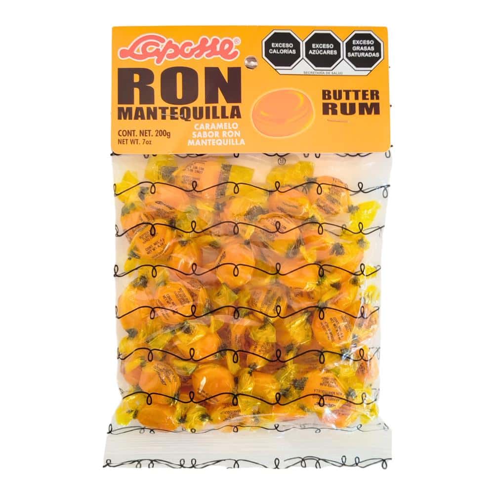 Caramelo ron mantequilla Laposse (200 g / 7 oz) - Miniatura 5