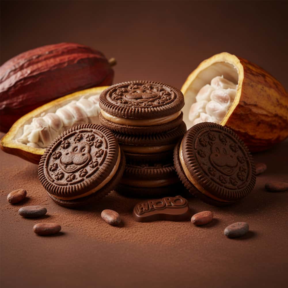 Galletas rellenas sabor chocolate Hipopó (6 x 80 g / 2.82 oz) - Miniatura 3