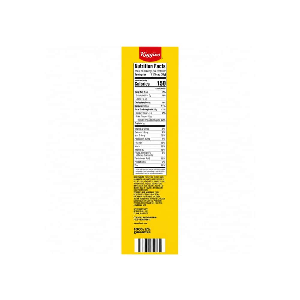 Cereal de maíz y avena endulzado Berry Croco Crunch Kiggins (368 g / 13 oz) - Miniatura 3