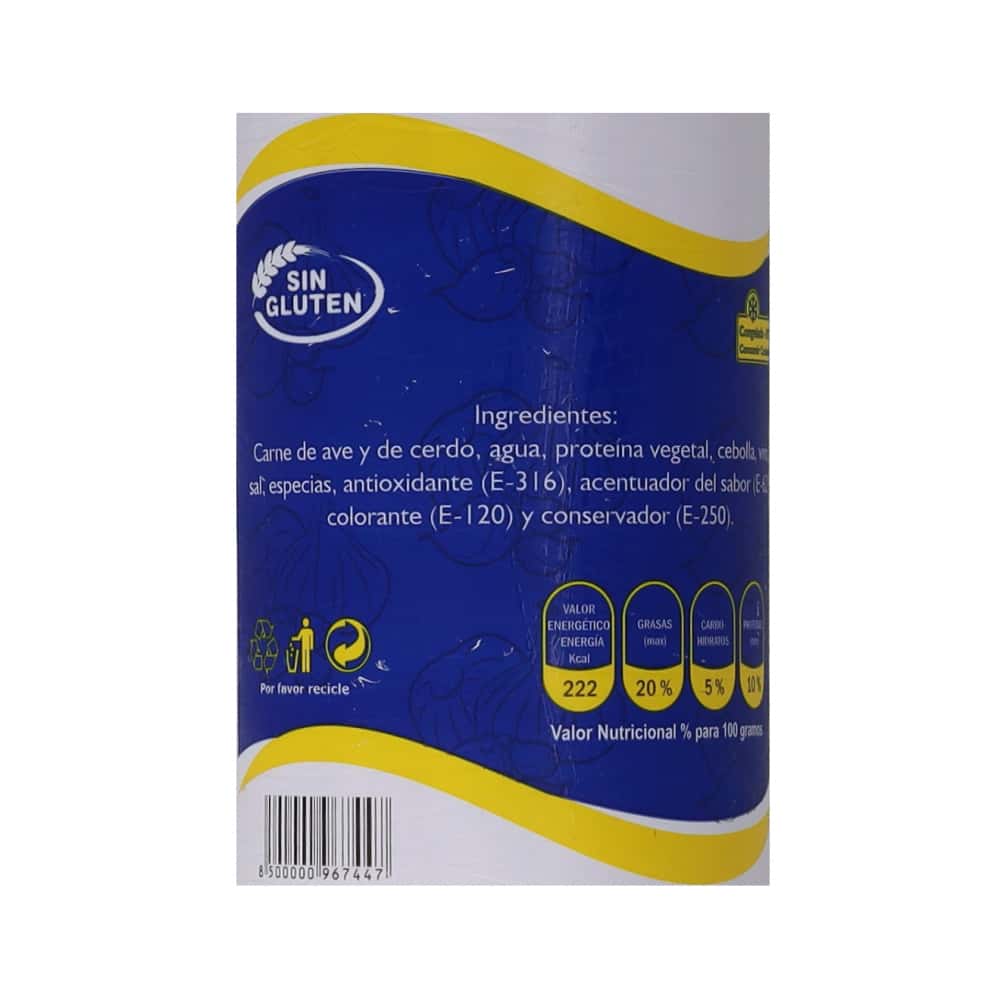 Masa de chorizo Bravo (400 g / 14.10 oz) - Miniatura 2