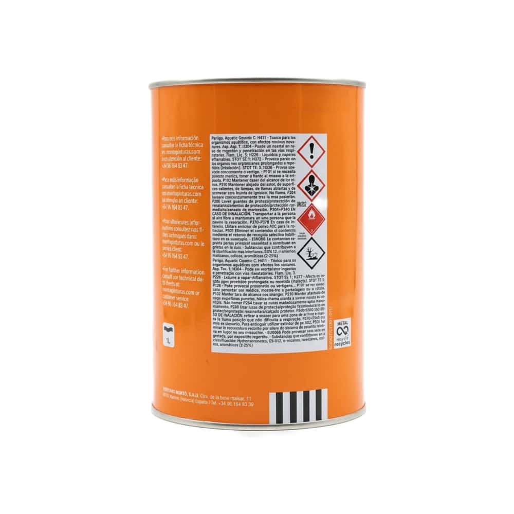 Disolvente sintético y graso profesional Montó (1 L) - Miniatura 2