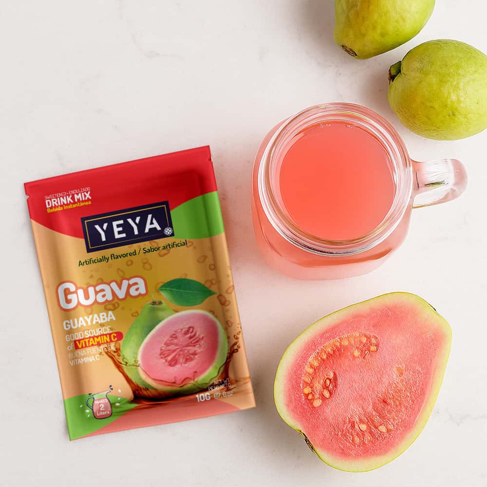 Refresco instantáneo sabor guayaba YEYA (10 g / 0.35 oz) - Miniatura 2