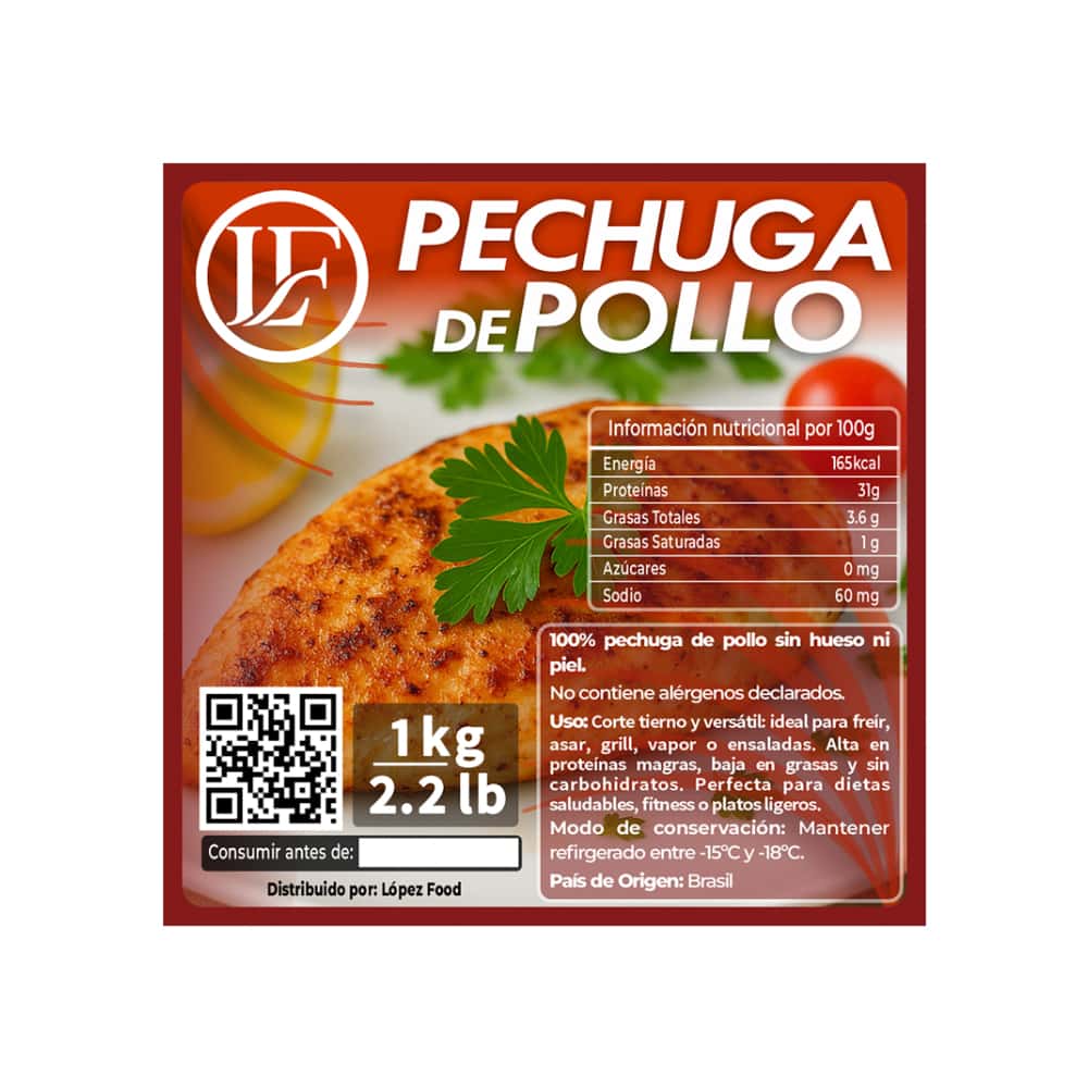 Pechuga de pollo LF (1 kg / 2.2 lb) - Miniatura 3