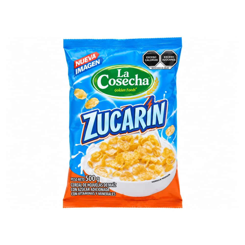 Cereal de hojuelas de maíz con azúcar La Cosecha Golden Foods (500 g / 1.10 lb) - Miniatura 1