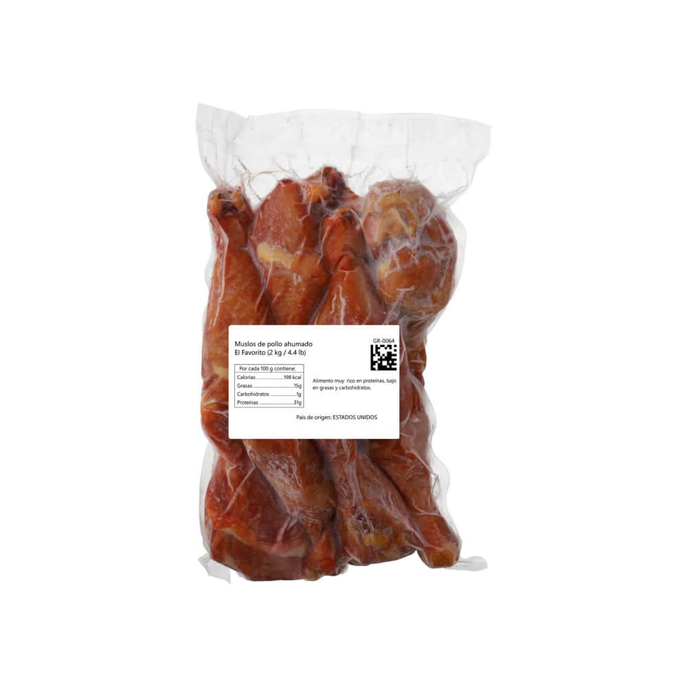 Muslos de pollo ahumado El Favorito (2 kg / 4.4 lb) - Miniatura 3