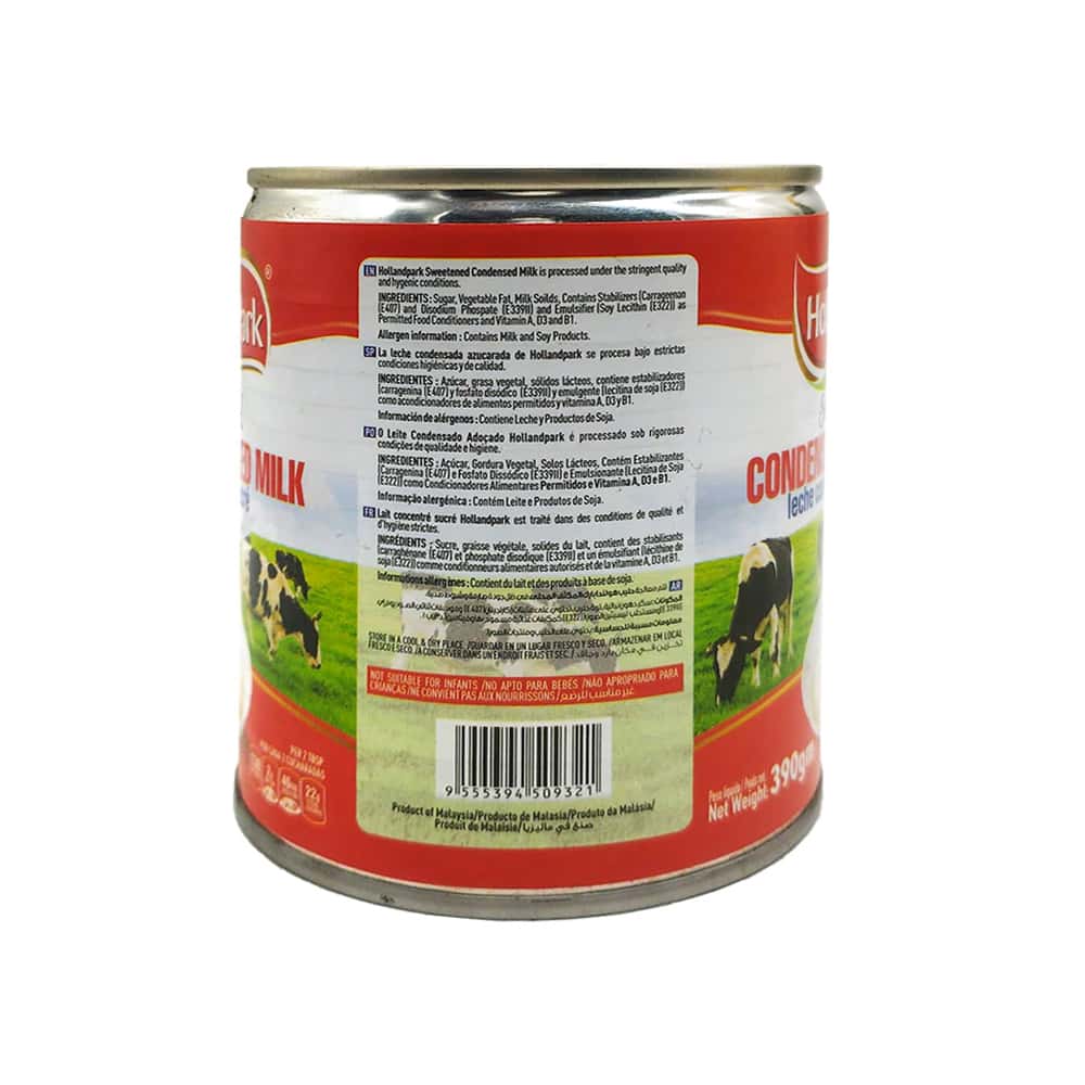 Leche condensada azucarada HollandPark (390 g / 14 oz) - Miniatura 2