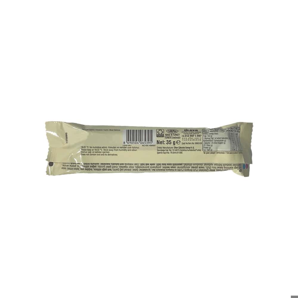 Barra de chocolate rellena de chocolate y cacao Ulker (35 g / 1.23 oz) - Miniatura 2