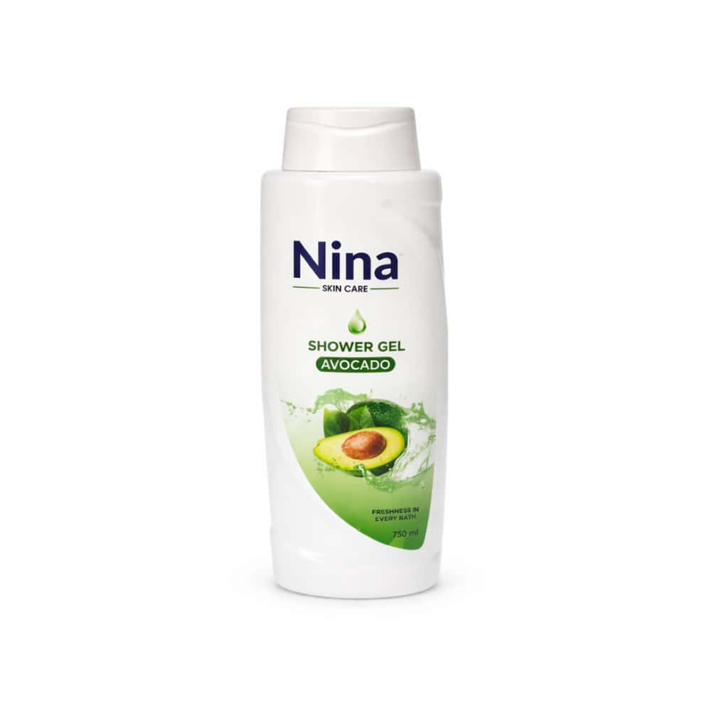 Gel para ducha aroma aguacate Nina (750 ml) - Miniatura 1