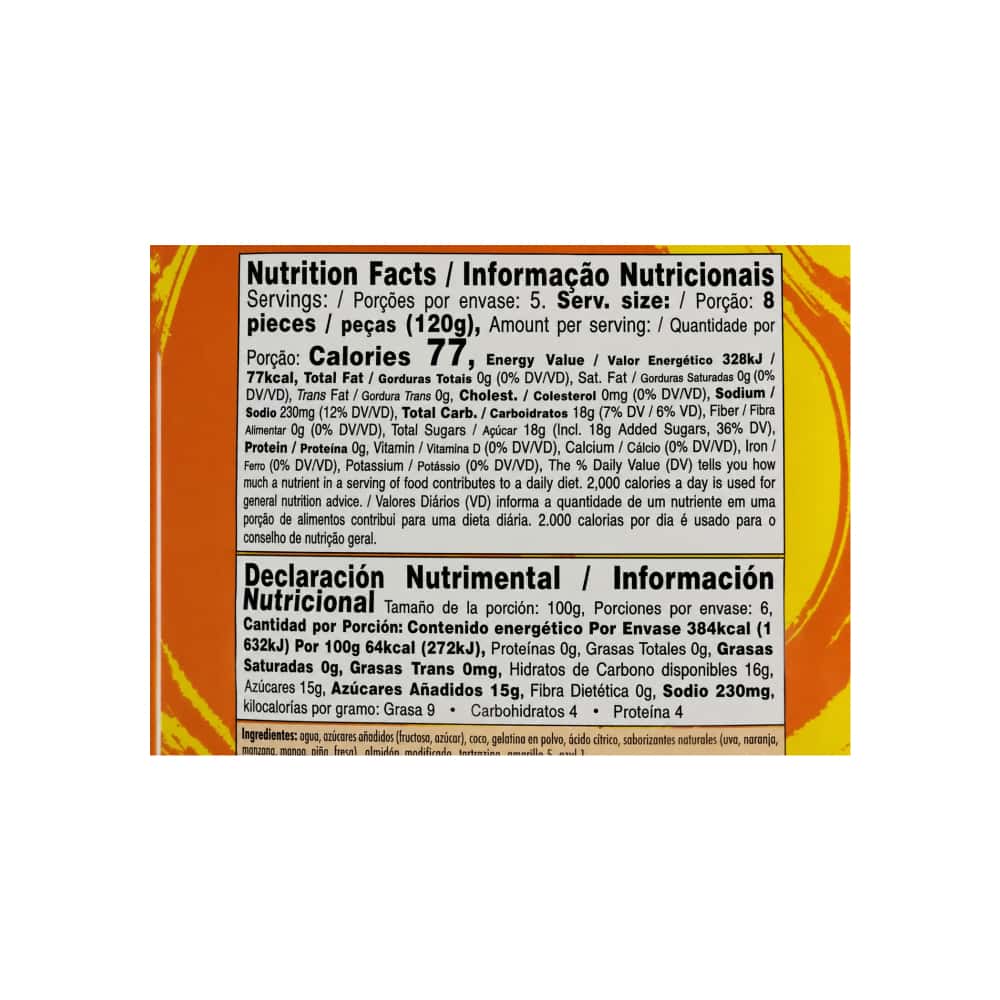 Paquete de mini gelatinas multisabor Candies Supplier (600 g / 5.18 oz) - Miniatura 2