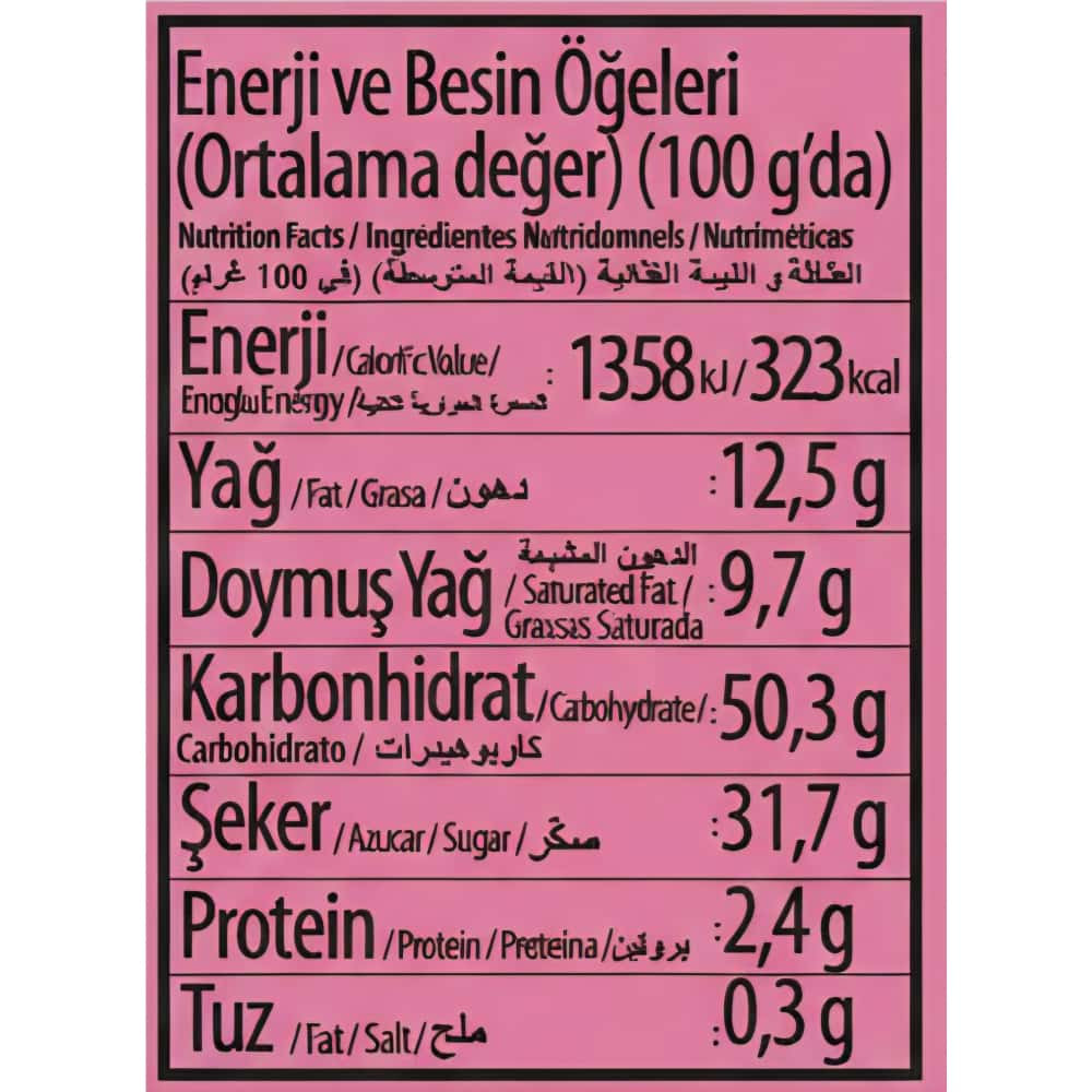 Pastel con crema de fresa Keks Bifa (55 g / 1.94 oz) - Miniatura 3