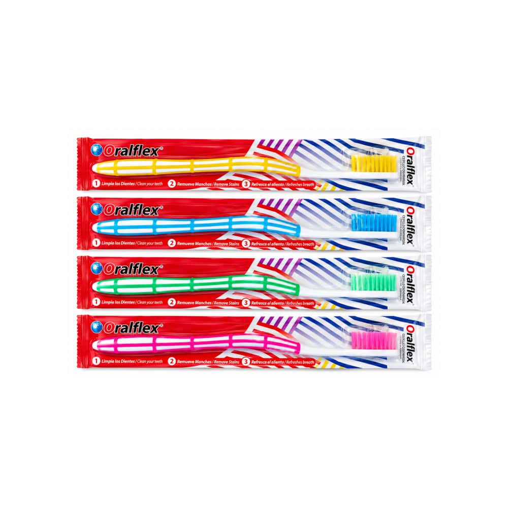 Cepillo de dientes azul Oralflex (1 U) - Miniatura 3