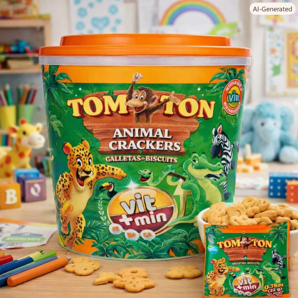Galletas con forma de animales Tom Ton (572 g / 20.18 oz) - Miniatura 5