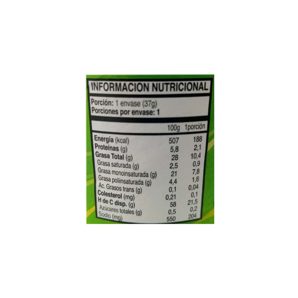 Papas fritas sabor crema cebolla Kryzpo (37 g / 1.3 oz) - Miniatura 9
