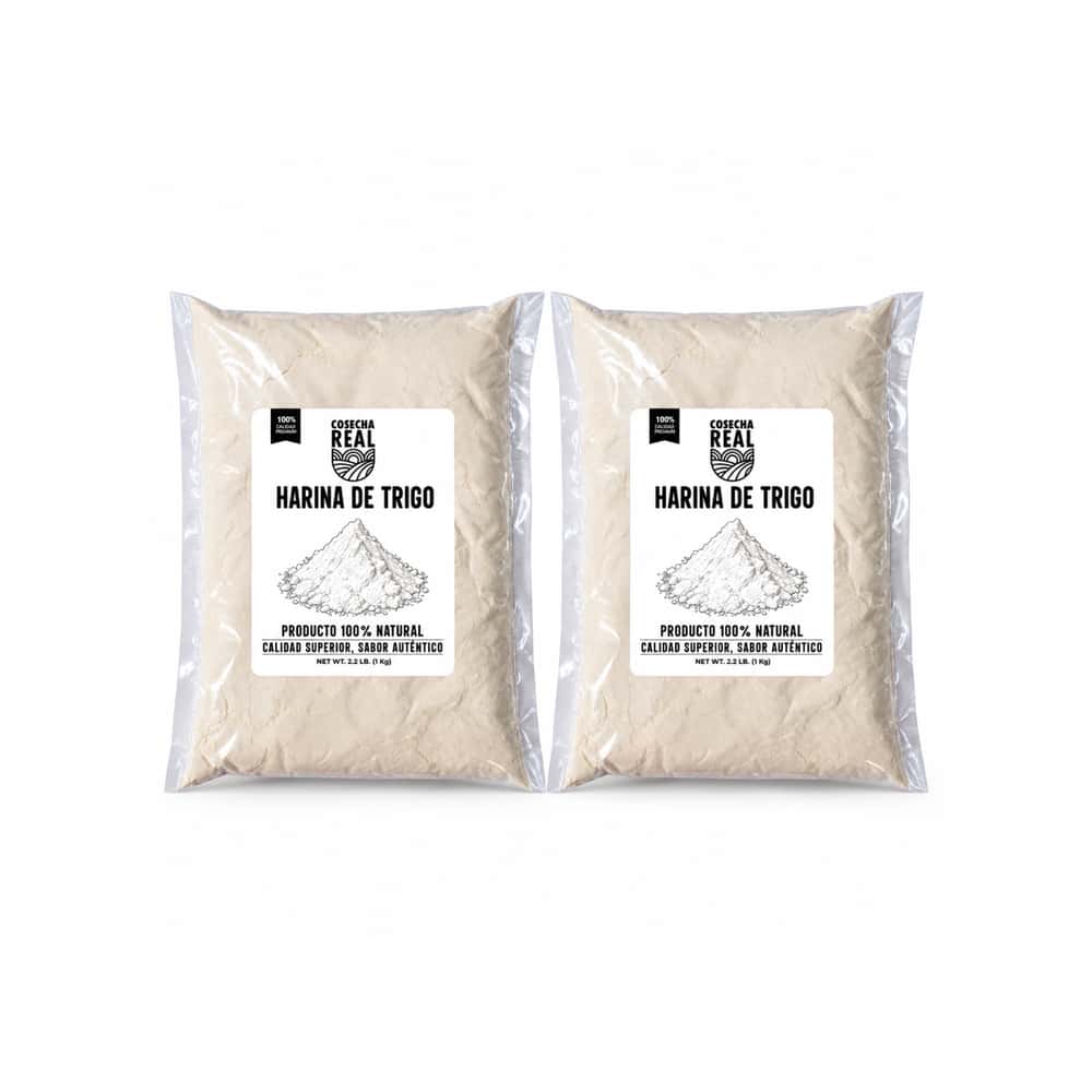 Harina de trigo Cosecha Real (2 x 1 kg / 2.2 lb) - Miniatura 1