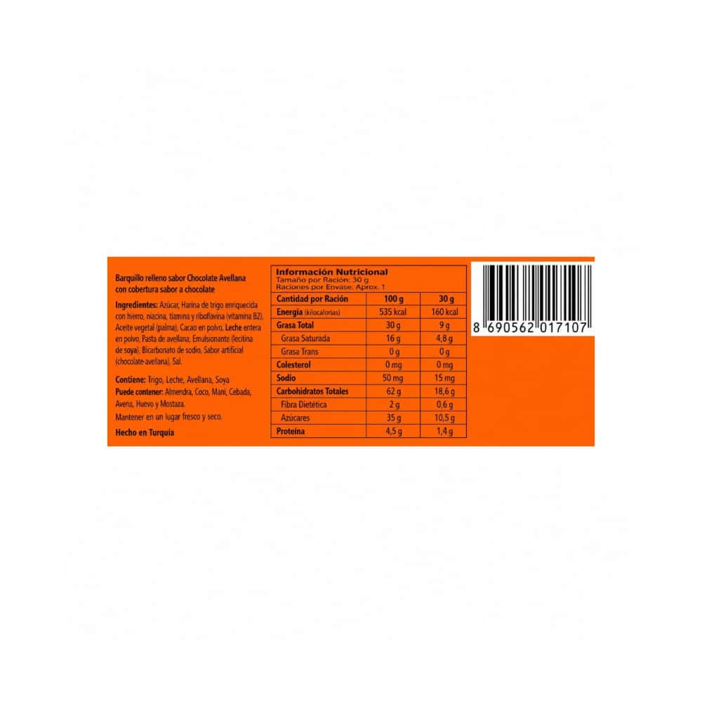 Sorbeto con cobertura de cacao y crema de cacao y avellanas Admire (55 g / 1.94 oz) - Miniatura 3