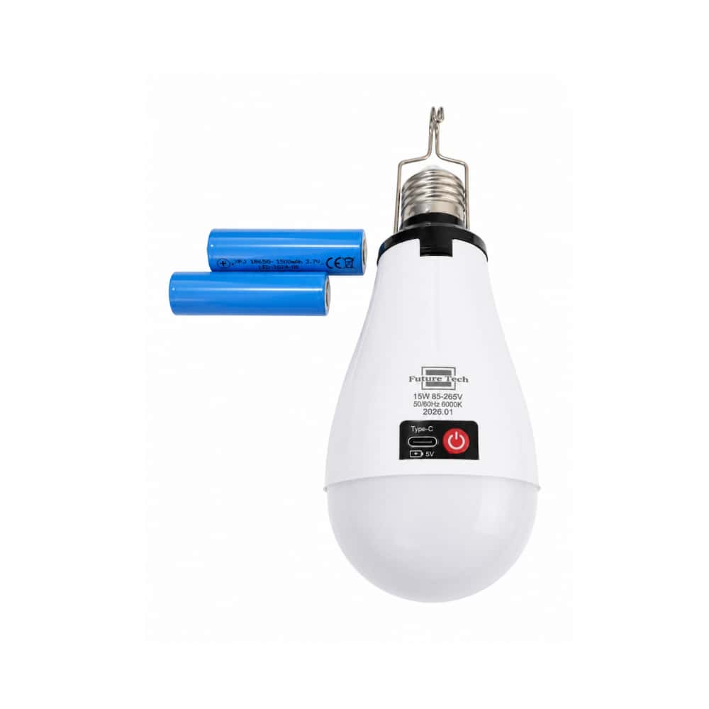 Bombillo Led recargable 15 W Future Tech - Miniatura 4