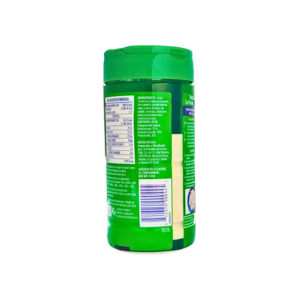 Queso parmesano rallado de leche de vaca Kraft (227 g / 8.01 oz) - Miniatura 7