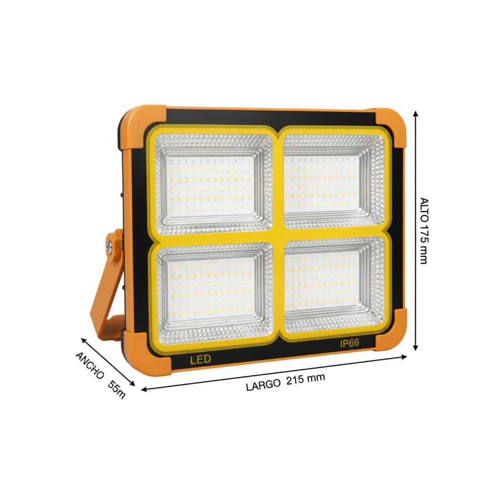 Lámpara solar portátil Oudiobop IP66 - Miniatura 2