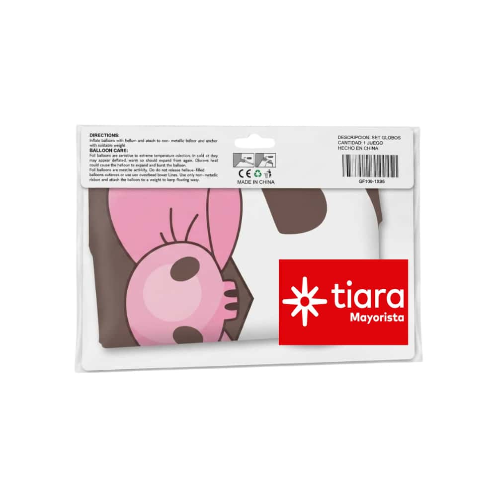 Set de globos temáticos Kuromi Tiara (5 U) - Miniatura 3