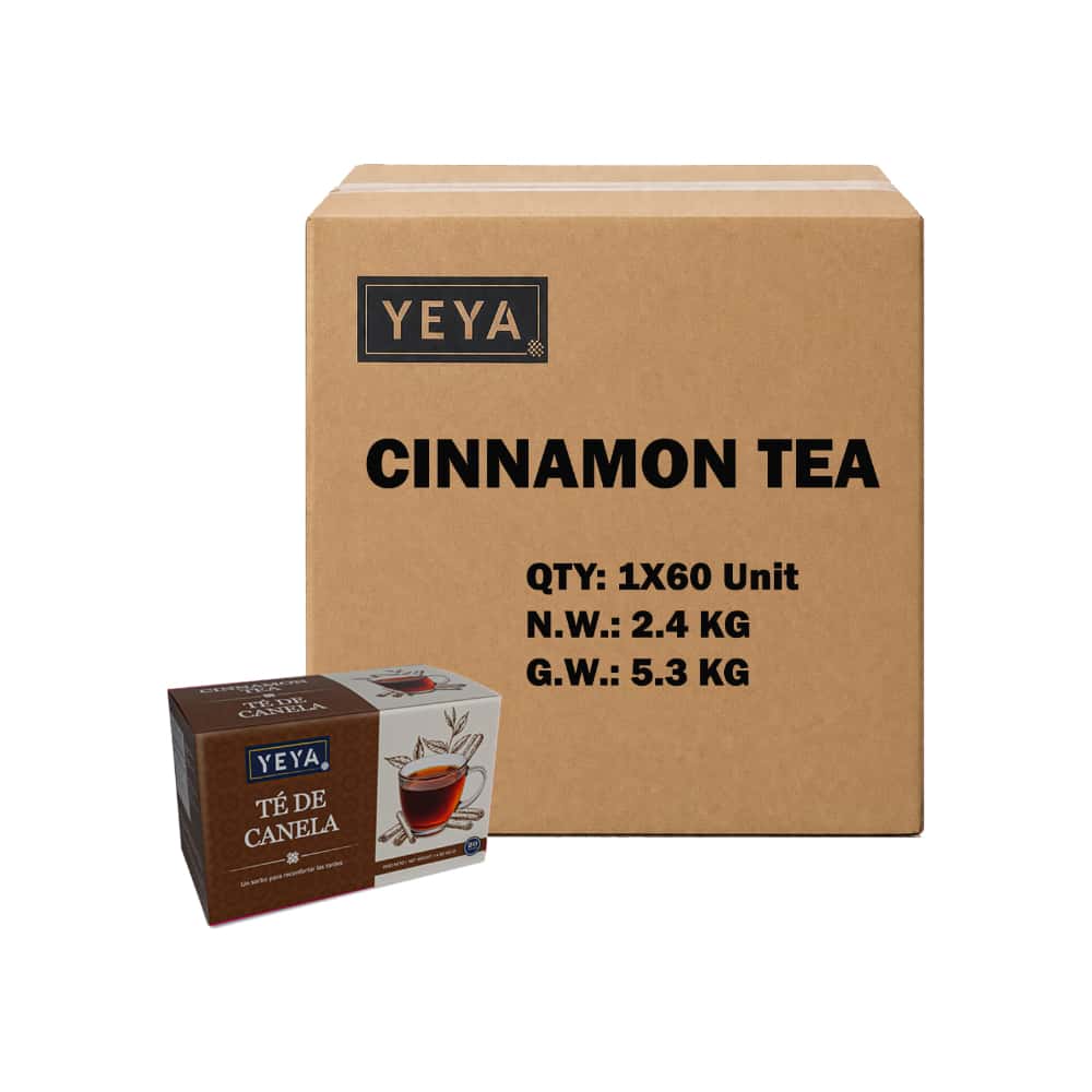 Té de canela YEYA (60 x 40 g / 1.4 oz) - Miniatura 1