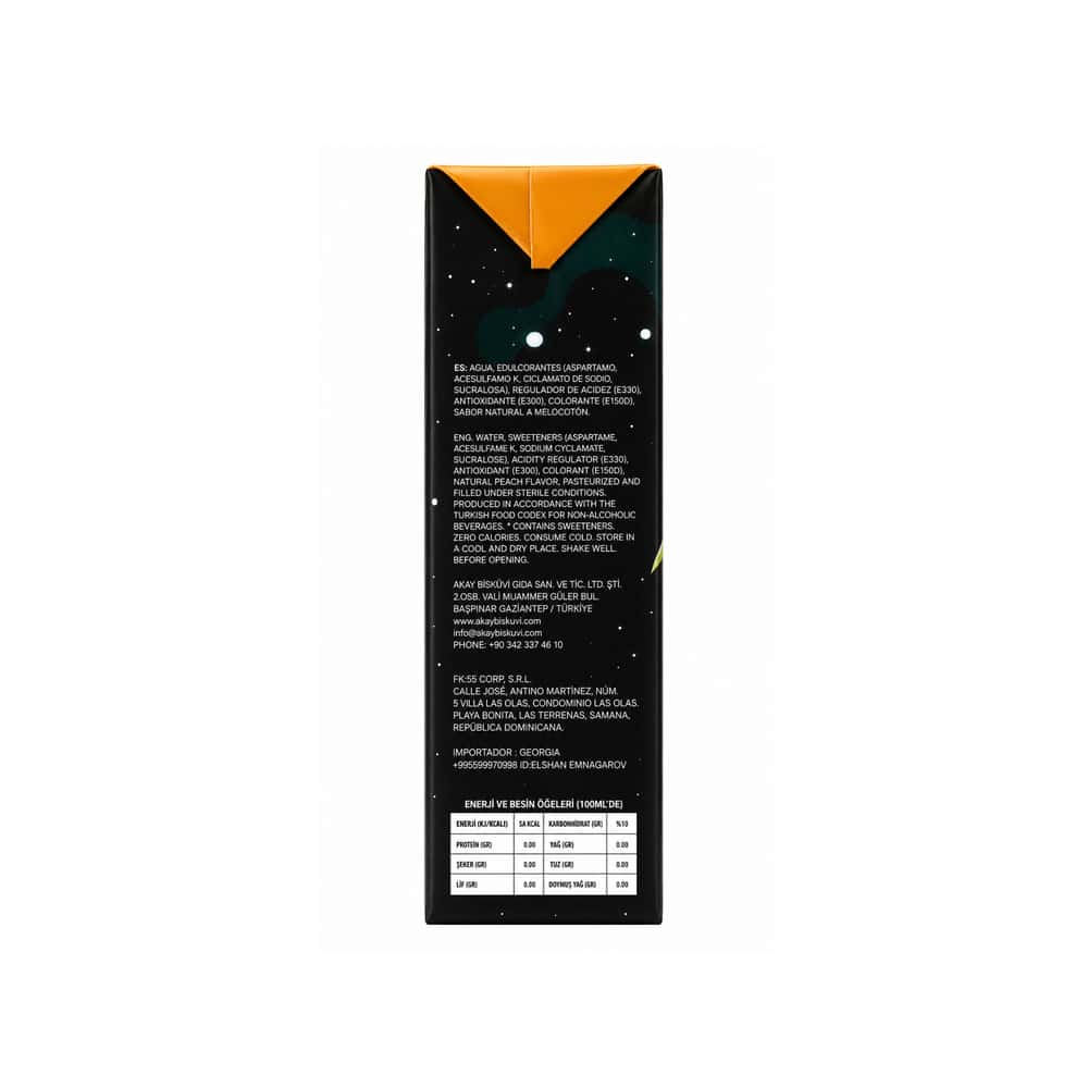 Bebida sabor melocotón Gece (6 x 200 ml) - Miniatura 3