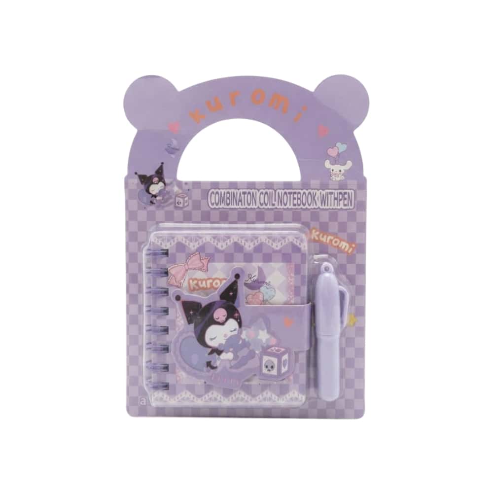 Mini-diario -agenda- infantil con plumón con diseño Kuromi Gutza - Miniatura 2