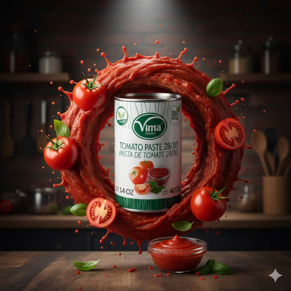 Pasta de tomate Vima Foods (400 g / 14 oz) - Miniatura 5