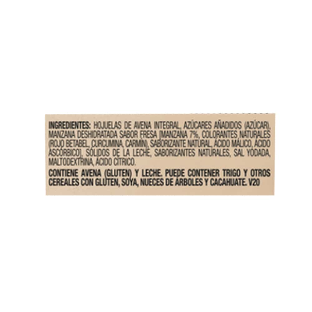 Avena integral sabor a fresa con crema Quaker (35 g / 1.23 oz) - Miniatura 2