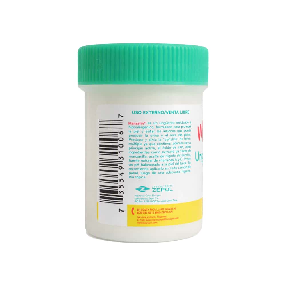 Ungüento infantil Manzatín (40 g / 1.41 oz) - Miniatura 2