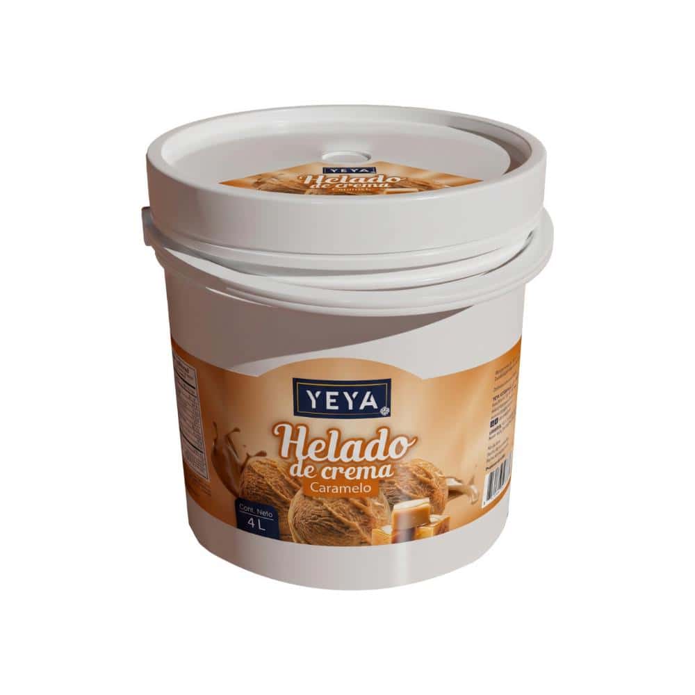 Helado de crema sabor caramelo YEYA (4 L) - Miniatura 1