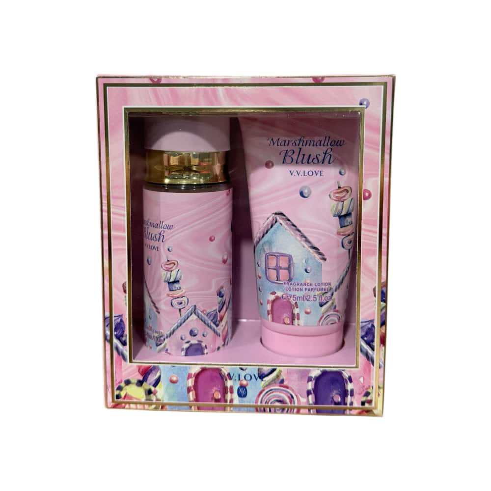 Set de perfume y crema corporal Rubor de Malvavisco V.V.Love - Miniatura 1