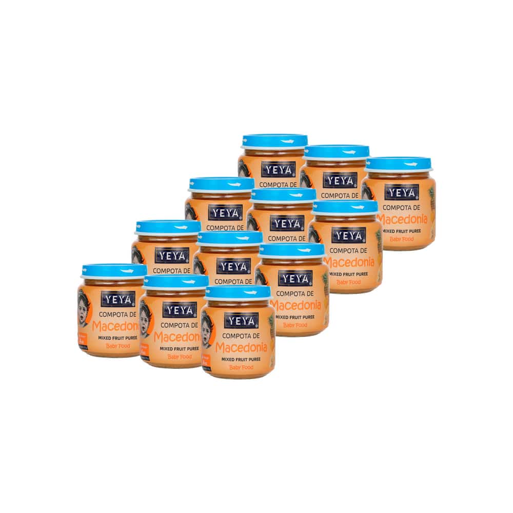 Compotas de macedonia YEYA (12 x 113 g / 4 oz) - Miniatura 1
