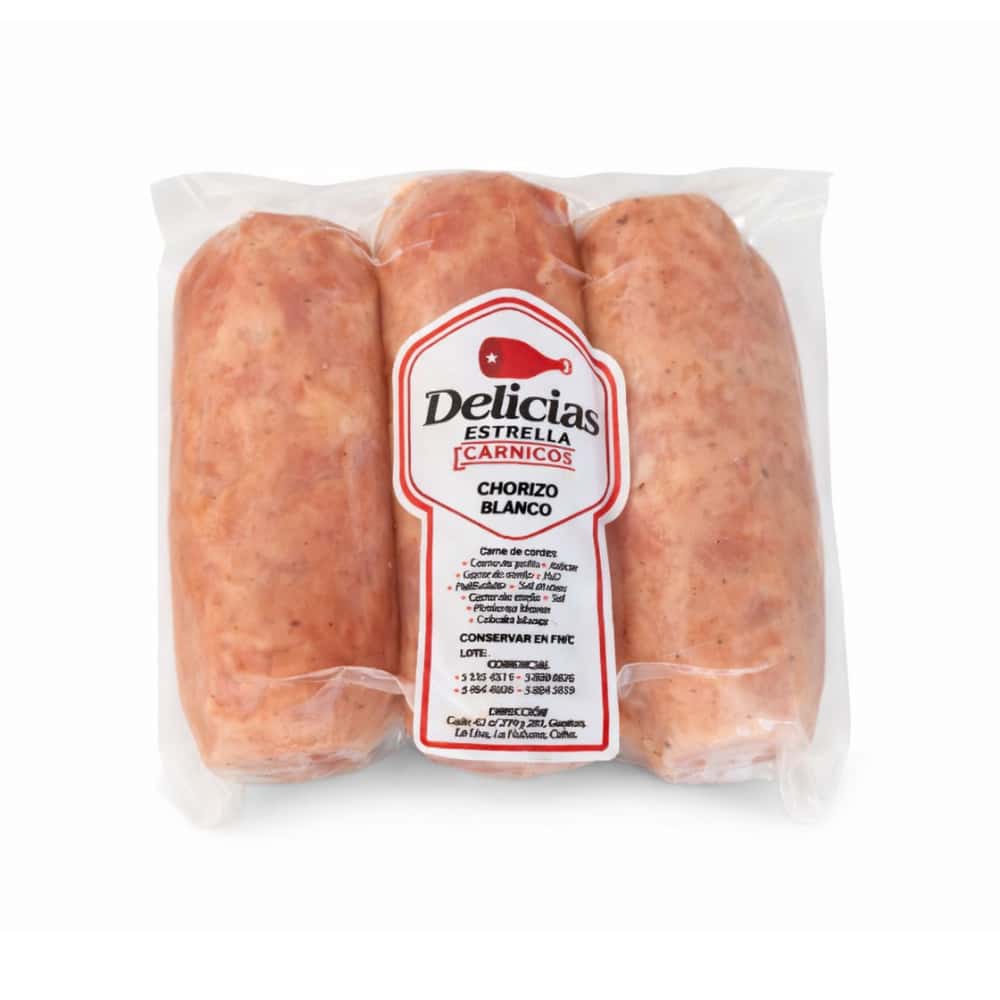 Chorizo blanco Delicias Estrella (240 g / 8.46 oz) - Miniatura 1