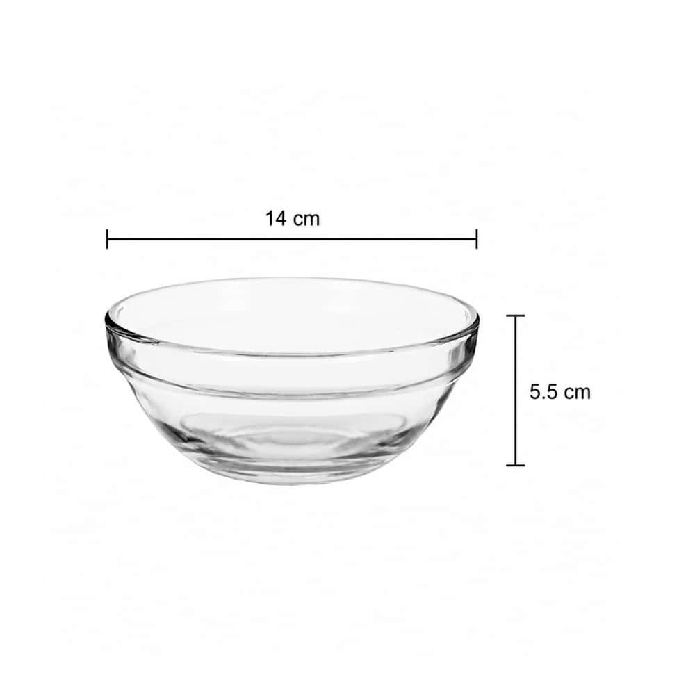 Pack 3 piezas bowl cristal 14 cm Alessandro - Miniatura 2