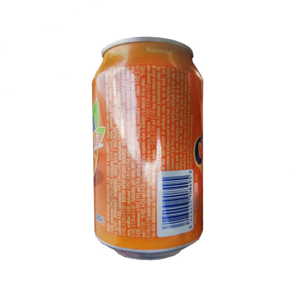 Refresco gaseado de naranja Cintra (24 x 330 ml) - Miniatura 3