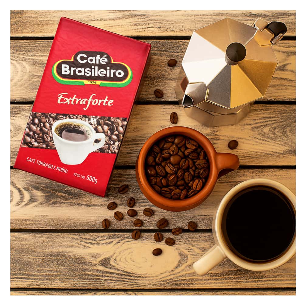 Café extra fuerte Brasileiro (500 g / 1.1 lb) - Miniatura 5