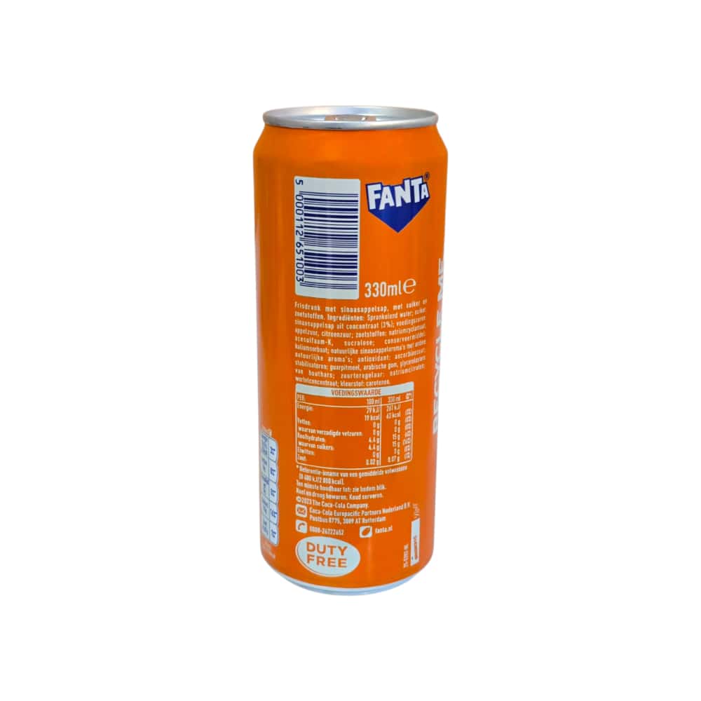 Refresco gaseado de naranja Fanta (330 ml) - Miniatura 2
