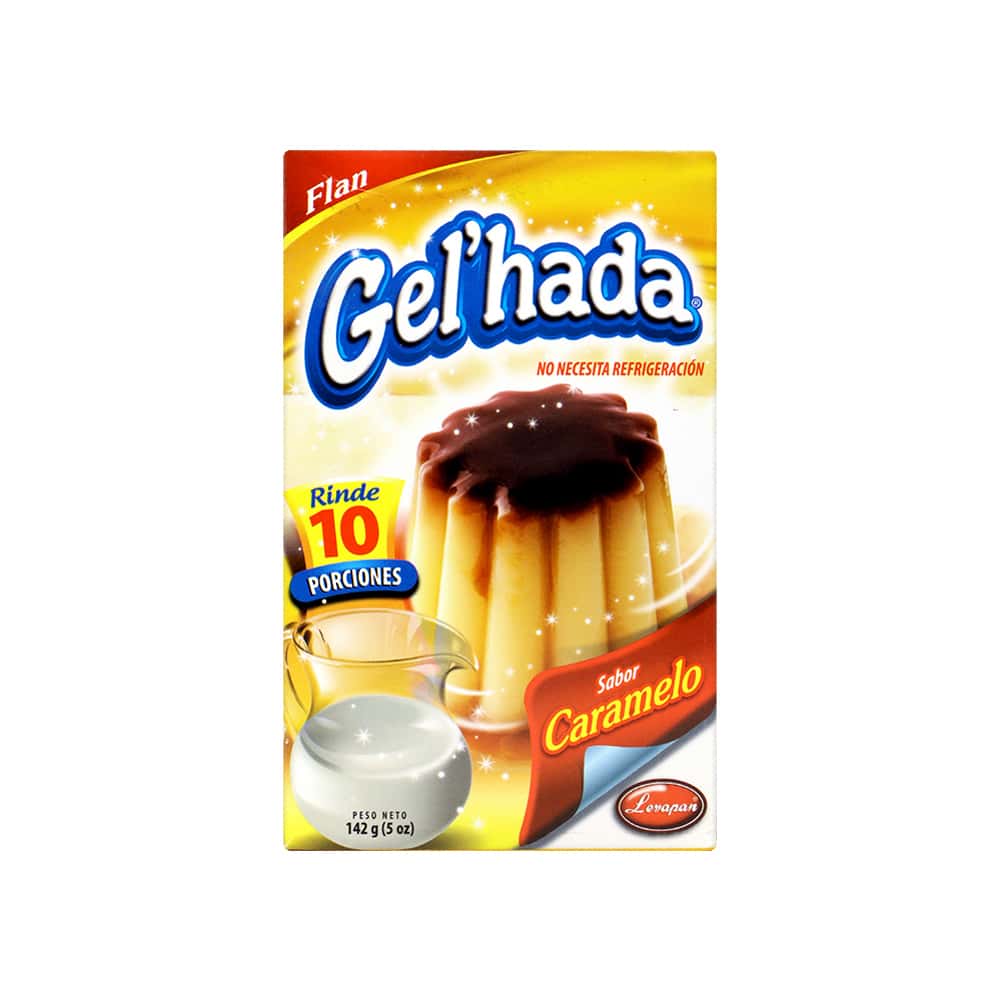 Flan sabor caramelo Gel´hada (142 g / 5 oz) - Miniatura 3