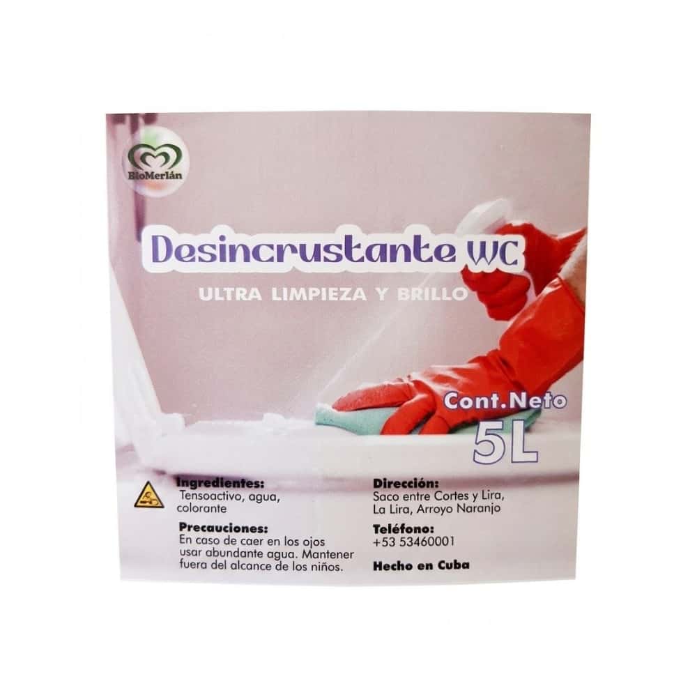 Desincrustante para inodoros BioMerlán (5 L) - Miniatura 2