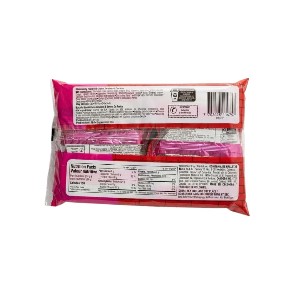 Galletas dulces rellenas con crema sabor a fresa Festival (403 g / 14.2 oz) - Miniatura 2