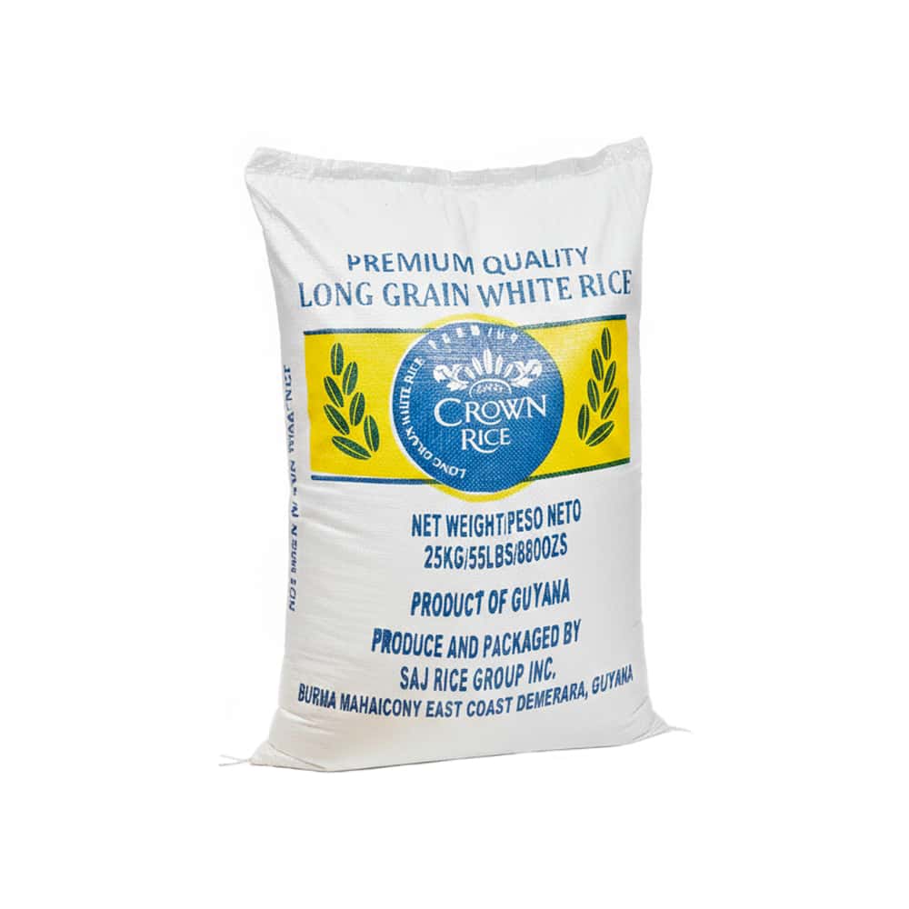 Arroz blanco de grano largo Crown Rice (25 kg / 55.1 lb) - Miniatura 3
