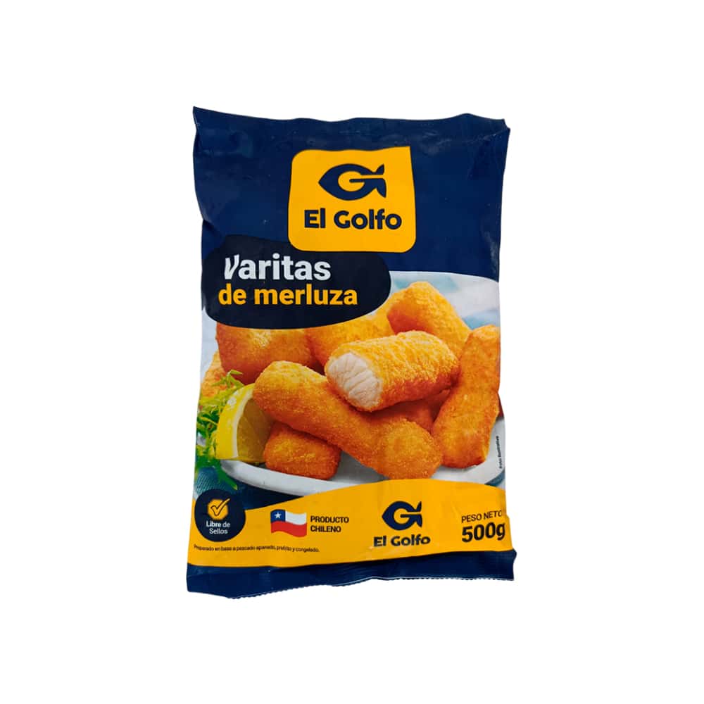 Varitas de merluza rebozadas El Golfo (500 g / 17.6 oz) - Miniatura 1