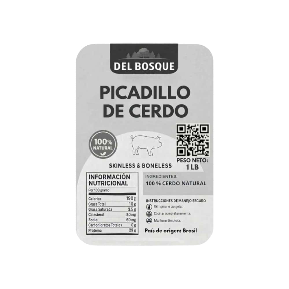 Picadillo de cerdo Del Bosque (453 g / 1 lb) - Miniatura 2