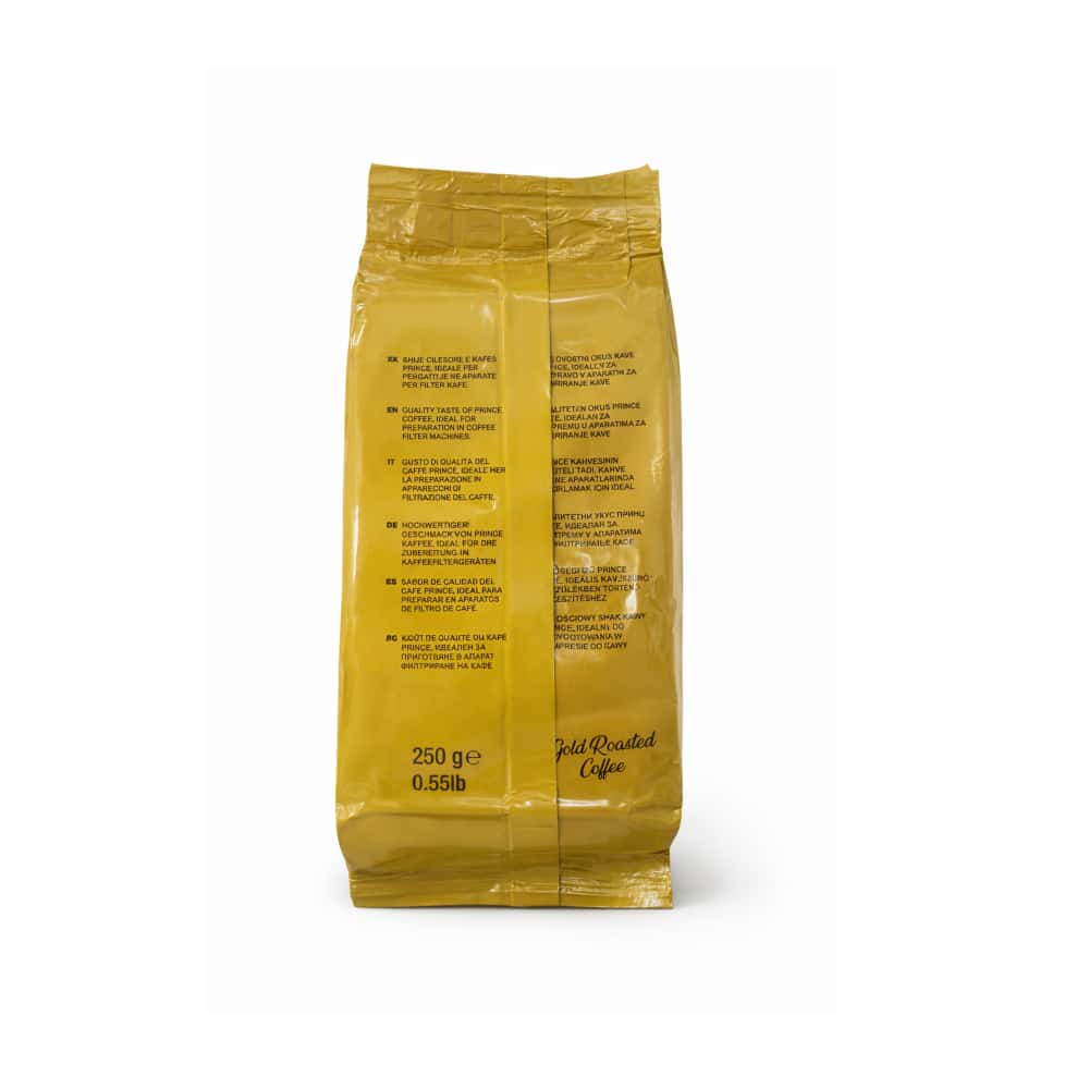 Café tostado dorado Prince Caffe (250 g / 8.8 oz) - Miniatura 2