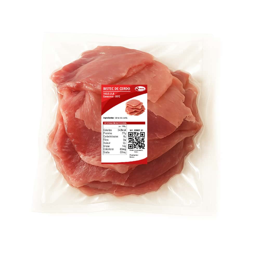 Bistec de cerdo Jimm (1 kg / 2.2 lb) - Miniatura 1