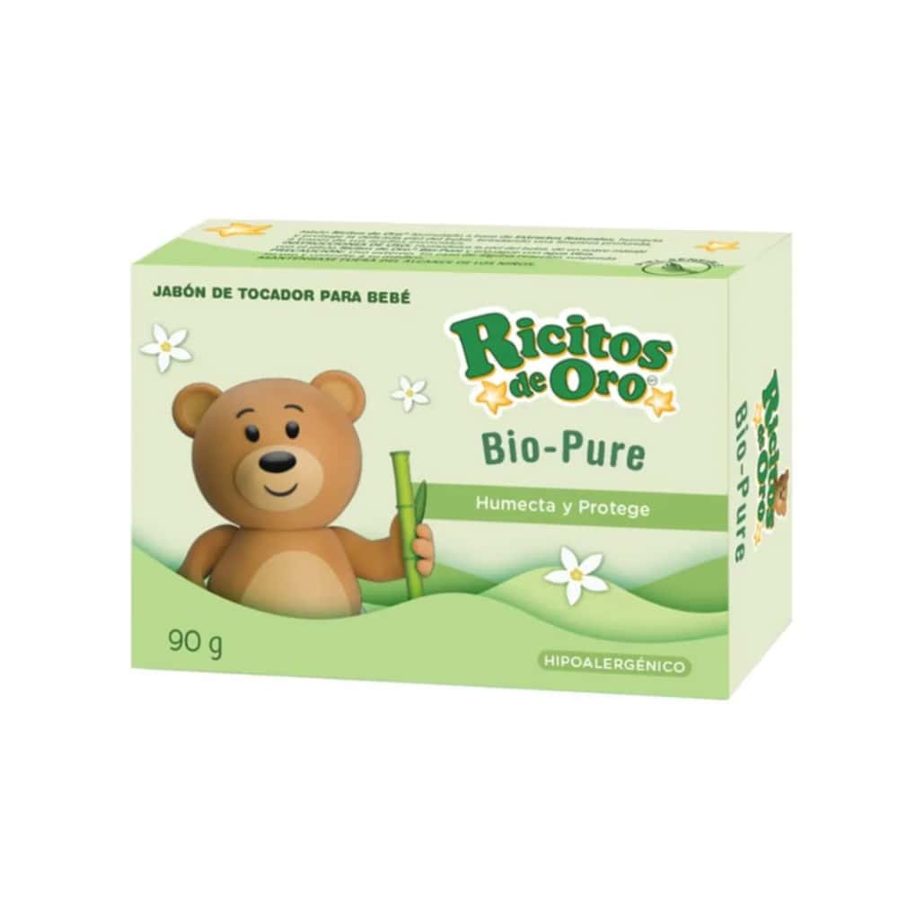 Jabón de tocador para bebé bio-pure Ricitos de Oro (90 g / 3.17 oz) - Miniatura 1