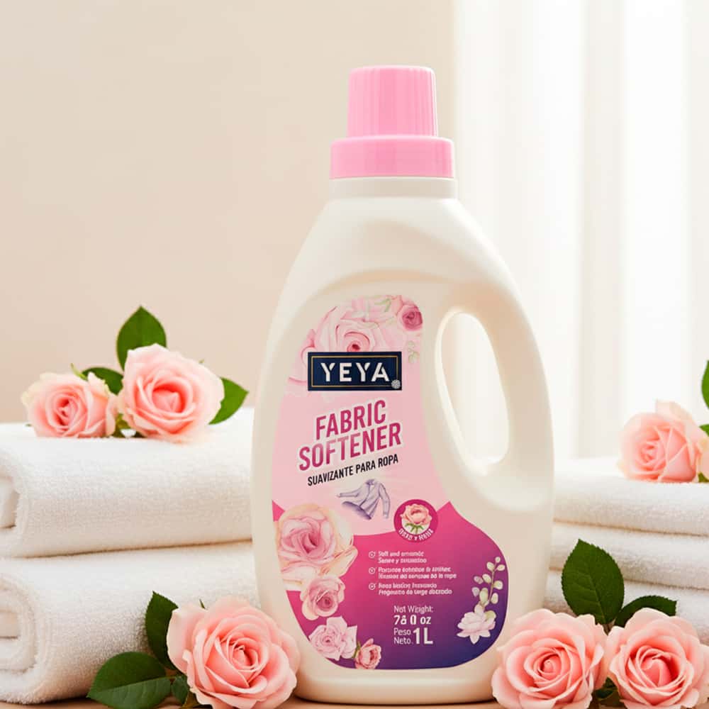 Suavizante para ropa con aroma a rosa YEYA (12 X 1 L) - Miniatura 2