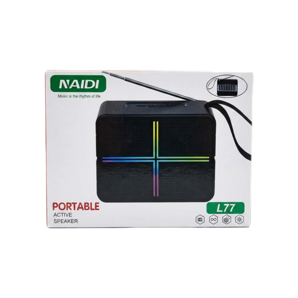 Bocina altavoz parlante portátil Naidi L77 - Miniatura 3