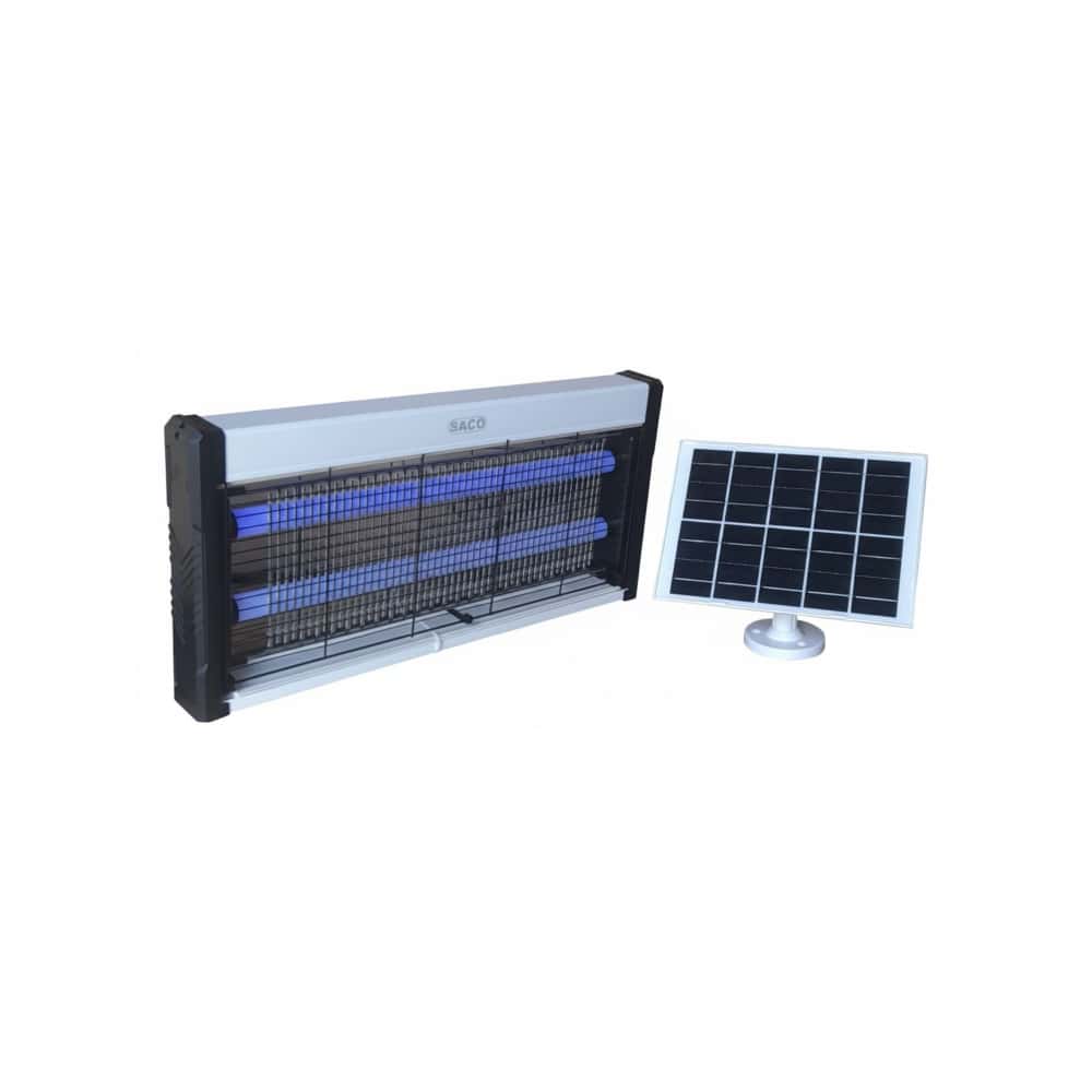 Lámpara antimosquitos 10 W con panel solar Saco 04-FR-34271 - Miniatura 1